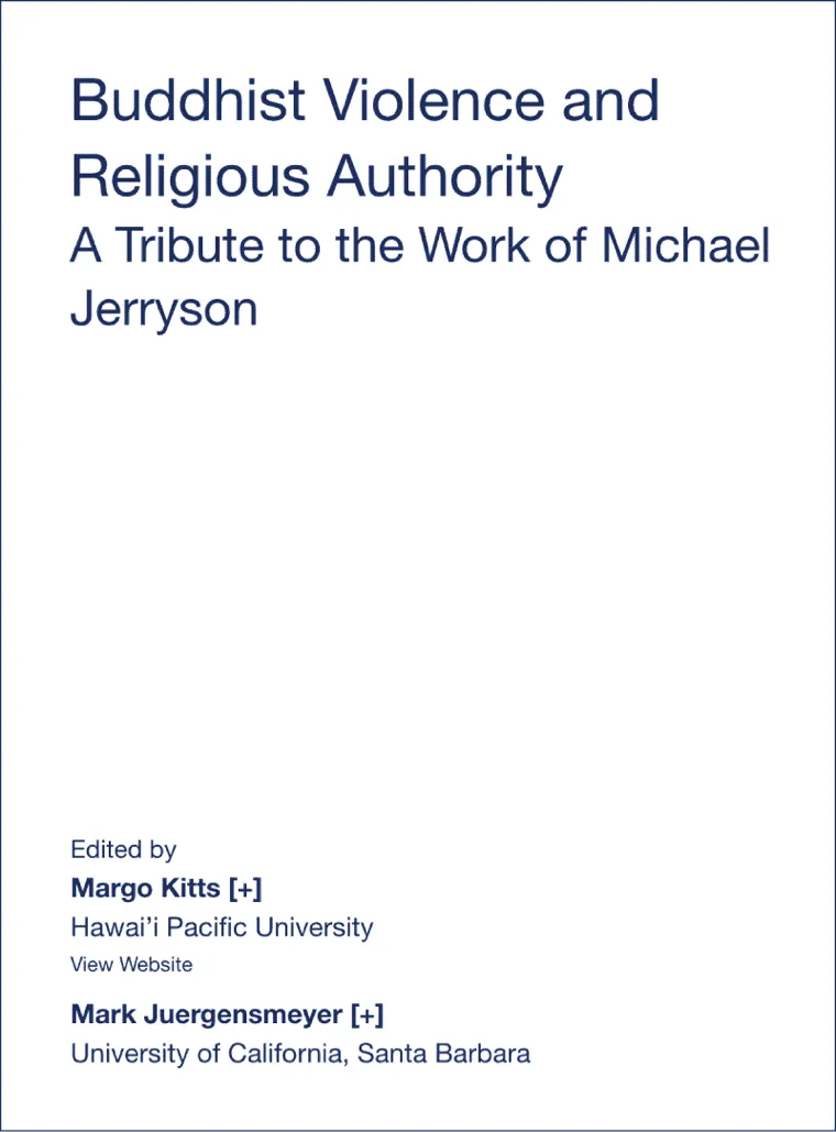 Buddhist Violence and Religious Authority book cover