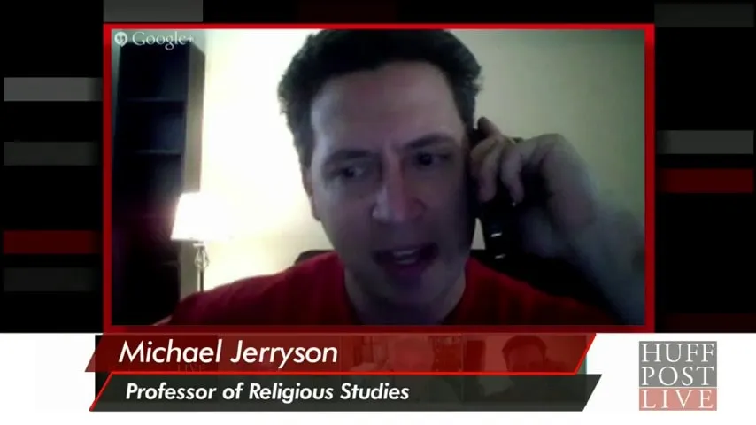 Michael Jerryson appearing on HuffPost Live